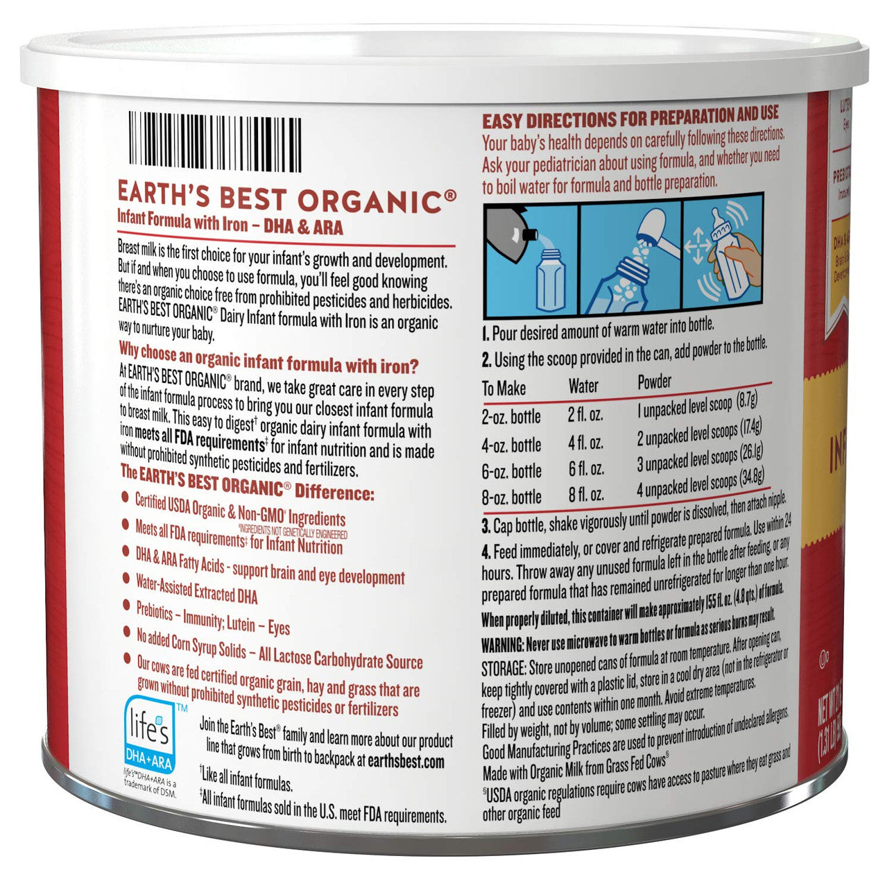 OG2 EB INFNFRM W/IRN MLK ( 4 X 21 OZ )-1