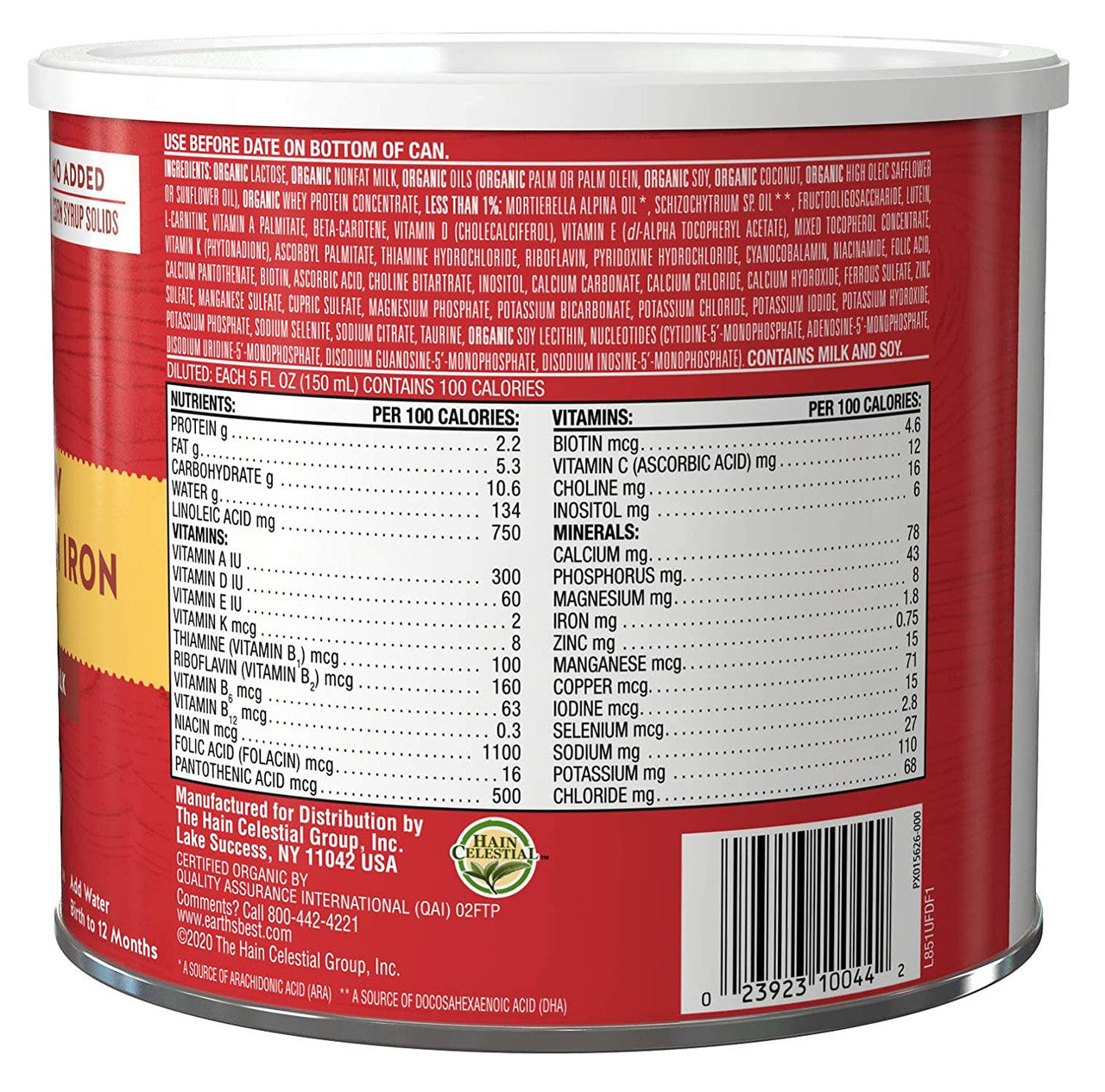 OG2 EB INFNFRM W/IRN MLK ( 4 X 21 OZ )-5